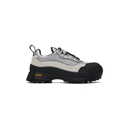 Silver Aaron Trail Sneakers 241375M237000