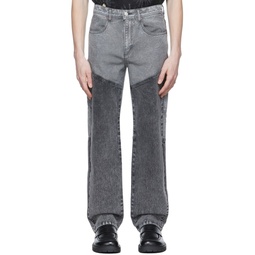 Gray Tom Reverse Jeans 221375M186010