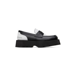 Black   White Broeils 23 Penny Loafers 231375M231002