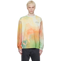 Multicolor Rhino Long Sleeve T Shirt 231375M213016