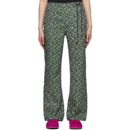 Green Polyester Lounge Pants 221375F086000
