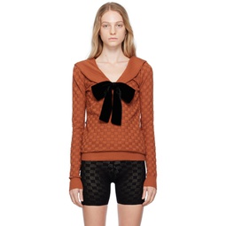 SSENSE Exclusive Brown Sweater 232112F096003