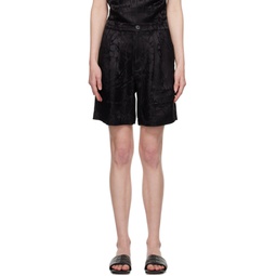 Black Carrie Shorts 231092F088003