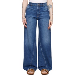 Blue Briley Jeans 241092F069008