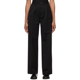 Black Carrie Trousers 242092F087006