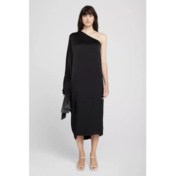 Rowan Dress - Black Silk