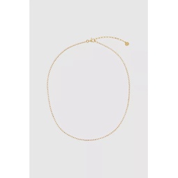 Diamond Tennis Necklace - 14K Gold