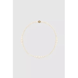 Gradual Pearl Necklace - 14K Gold