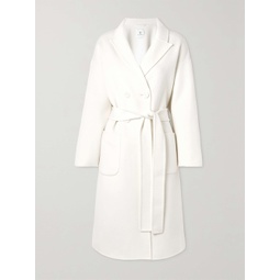 ANINE BING Dylan belted wool and cashmere-blend coat