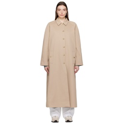 Taupe Randy Trench Coat 241092F067000