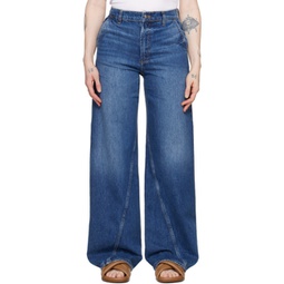 Blue Briley Jeans 241092F069008