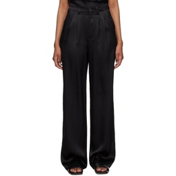 Black Carrie Trousers 232092F087003