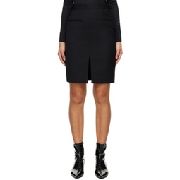 Black Vena Miniskirt 241092F090001