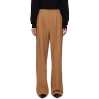 Tan Carrie Trousers 241092F087002