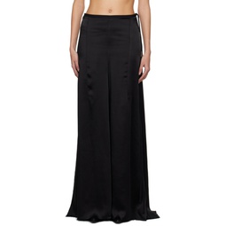 Black Sita Maxi Skirt 241378F093000