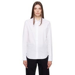 White Edwine Standard Shirt 232378F109007