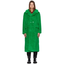 SSENSE Exclusive Green Coat 232894M176000
