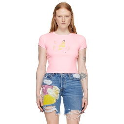 Pink Mermaid T Shirt 241894F110010