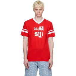 SSENSE Exclusive Red T Shirt 241894M213004