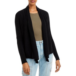 Draped Open-Front Cashmere Cardigan - 100% Exclusive