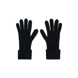 Black Julian Cashmere Gloves 241449F012001