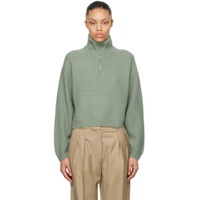 Green Millie Cashmere Sweater 241449F097000