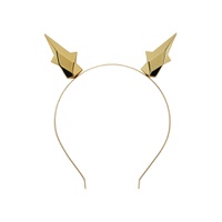 Gold Star Stud Headband 232372F018000