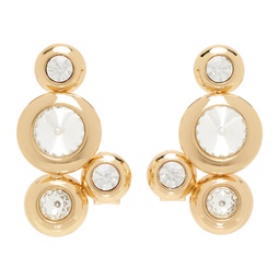 Gold Crystal Earrings 241372F022006