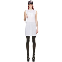White Bow Midi Dress 241927F054003