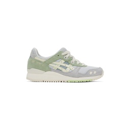Green   Gray Gel Lyte III OG Sneakers 241092F128023