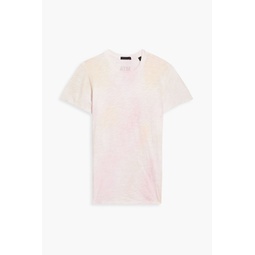 Tie-dyed slub cotton-jersey T-shirt