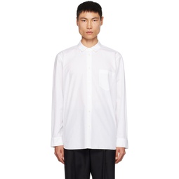 White Broad Shirt 232142M192027