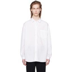White Button Shirt 241142M191027