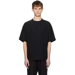 Black Tennis Tail T Shirt 241705M213001
