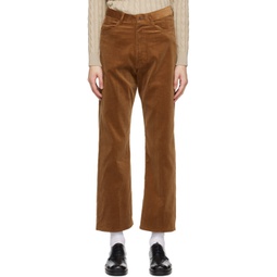 Brown Finx Trousers 231484M191010