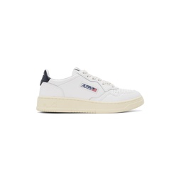 White Medalist Low Sneakers 241954M237012
