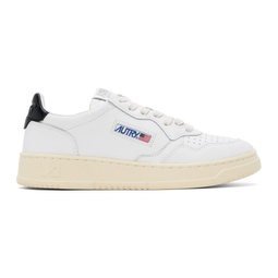White Medalist Low Sneakers 241954M237010