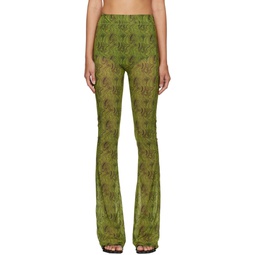 Green Apartment Trousers 222094F087012