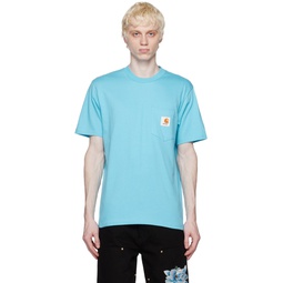 Blue Carhartt WIP Edition T Shirt 232469M213028