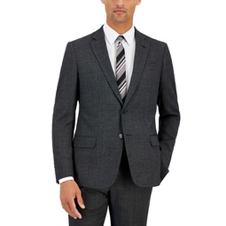 Armani Exchange Mens Slim-Fit Wool Suit Jackets