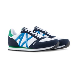 Mens Rio Classic Logo Lace-Up Sneakers