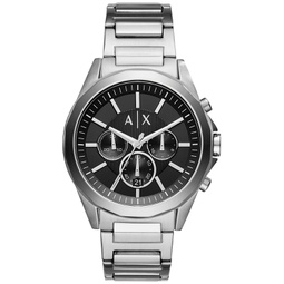 Mens Chronograph Stainless Steel Bracelet Watch AX2600
