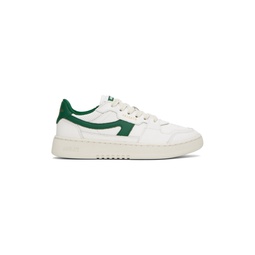White   Green Dice A Sneakers 241307F128009