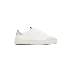 White   Silver Clean 90 Triple Sneakers 241307F128017