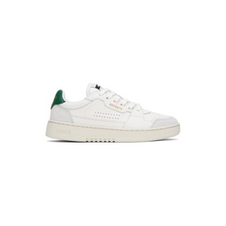 White   Green Dice Lo Sneakers 241307F128011