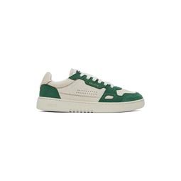 Beige   Green Dice Lo Sneakers 241307F128031