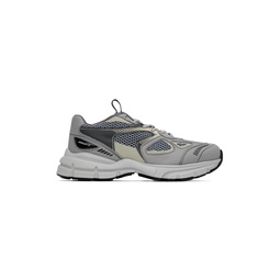 Gray Marathon Runner Sneakers 222307M237148