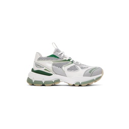 White   Green Marathon Neo Sneakers 232307F128075