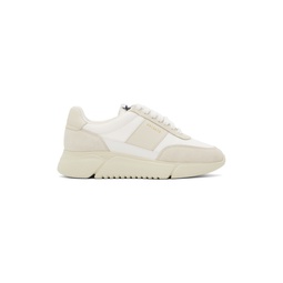 White   Beige Genesis Vintage Sneakers 232307F128008
