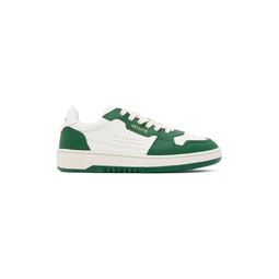 White   Green Dice Lo Sneakers 232307F128007
